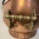 19th century copper and brass coal bucket