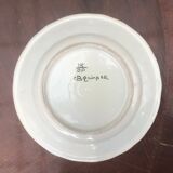 Plate HB Henriot Quimper "biniou player"