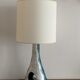 Asymmetrical ceramic lamp Vallauris France 1950, signed, unique