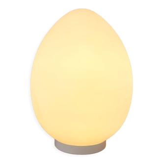 Vintage glass egg lamp