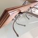 Vintage five-headed wooden coat rack from the 30s/40s