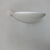 Vintage wall light, white porcelain, France 1960