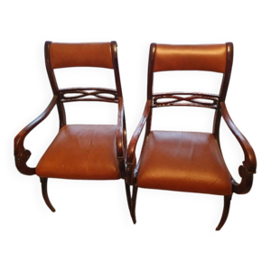 Lot 2 fayteuils - empire