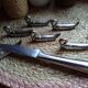 Silver knife holders