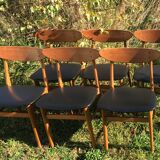 6 Scandinavian chairs