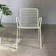 Chaise métal de jardin vintage