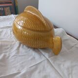 Fish tureen Sarreguemines France