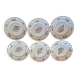 Set of Lunéville KG plates. (x6)