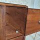 Bureau en chêne et noyer