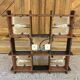 Scandinavian Wall/Ceiling Lamp Blackened Wood And Perpex 1960