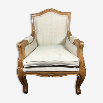 Fauteuil d'enfant de style Louis XV des années 40