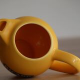 Small Ricard pot pitcher in yellow ceramic