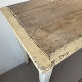 Small old wooden table