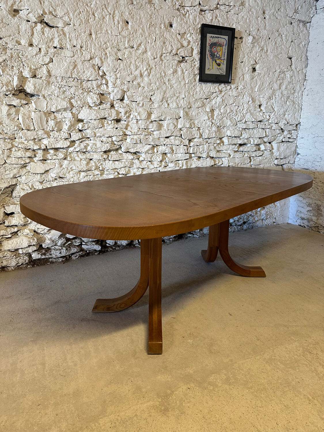 T40 dining table by Pierre Chapo