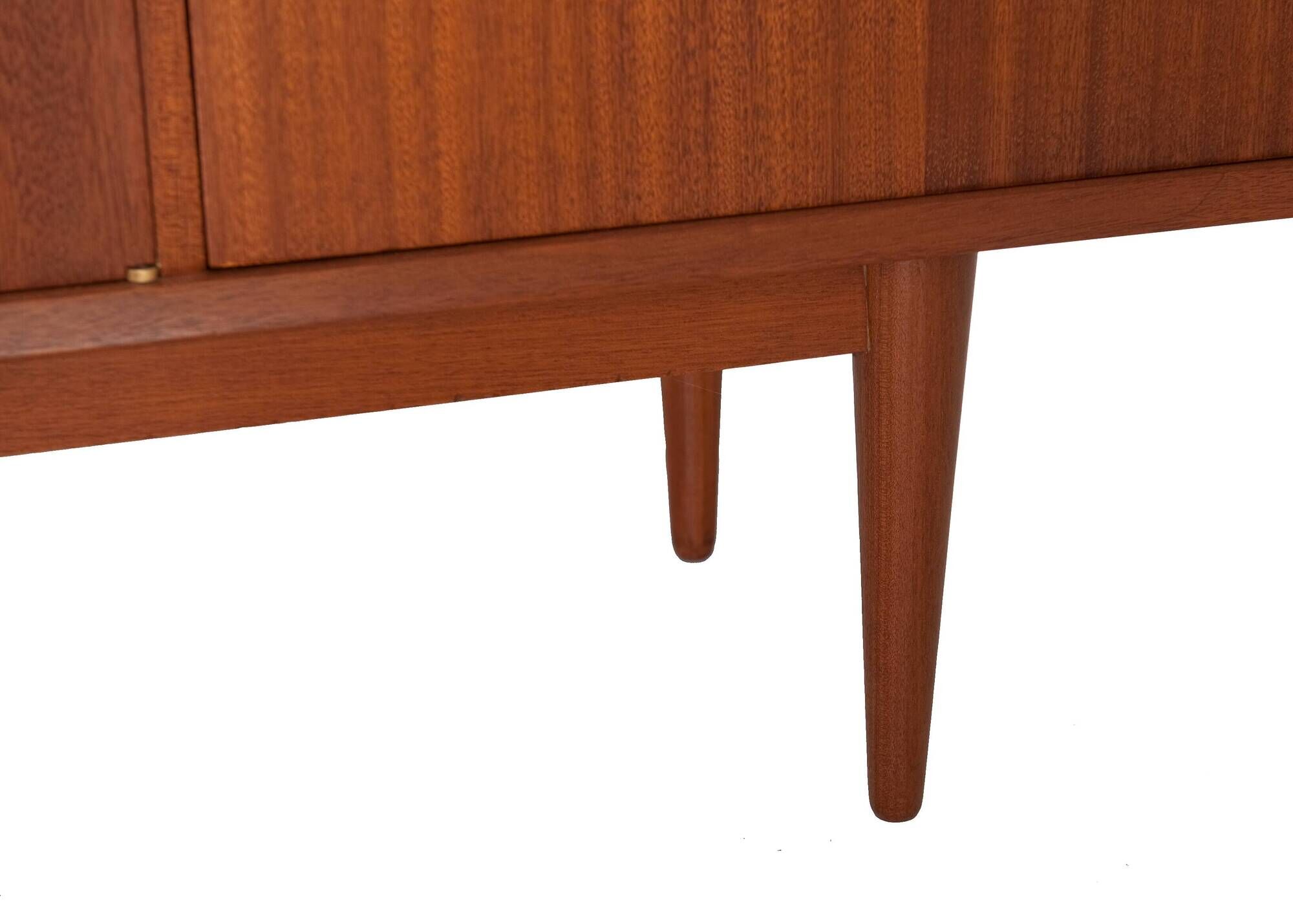 Scandinavian teak sideboard with 3 doors from the 1960s.