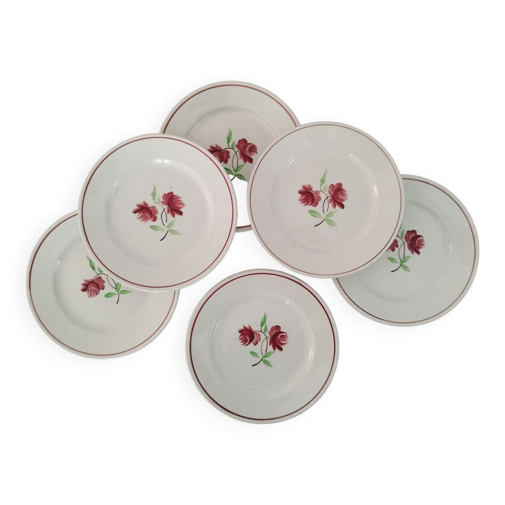 3 Assiettes Parlantes Types bretons Sarreguemines Ploudiry Ille Et Vilaine
