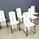Chaises de salle à manger postmodernes, ensemble de 6 - années 1980