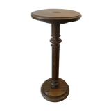 Elegant solid wood plant holder