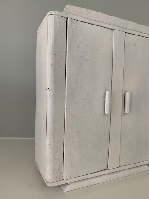 Vintage Doll Cabinet