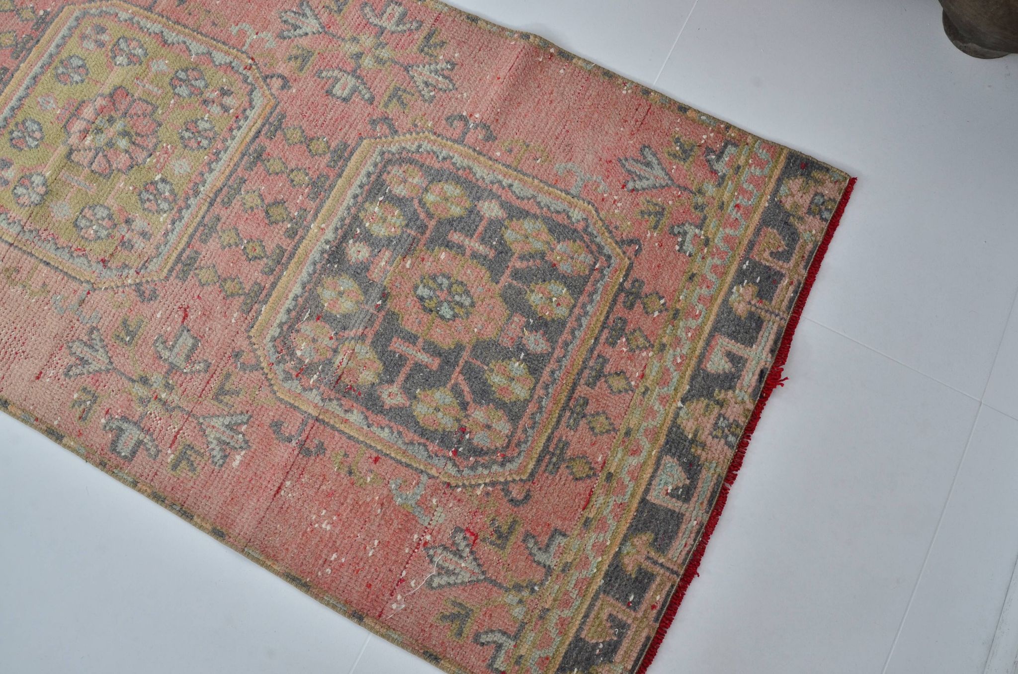 One A kind Oushak Vintage Runner sku 2133