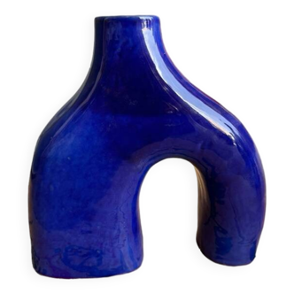 Majorelle blue ceramic Morocco