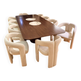 Contemporary table and chairs