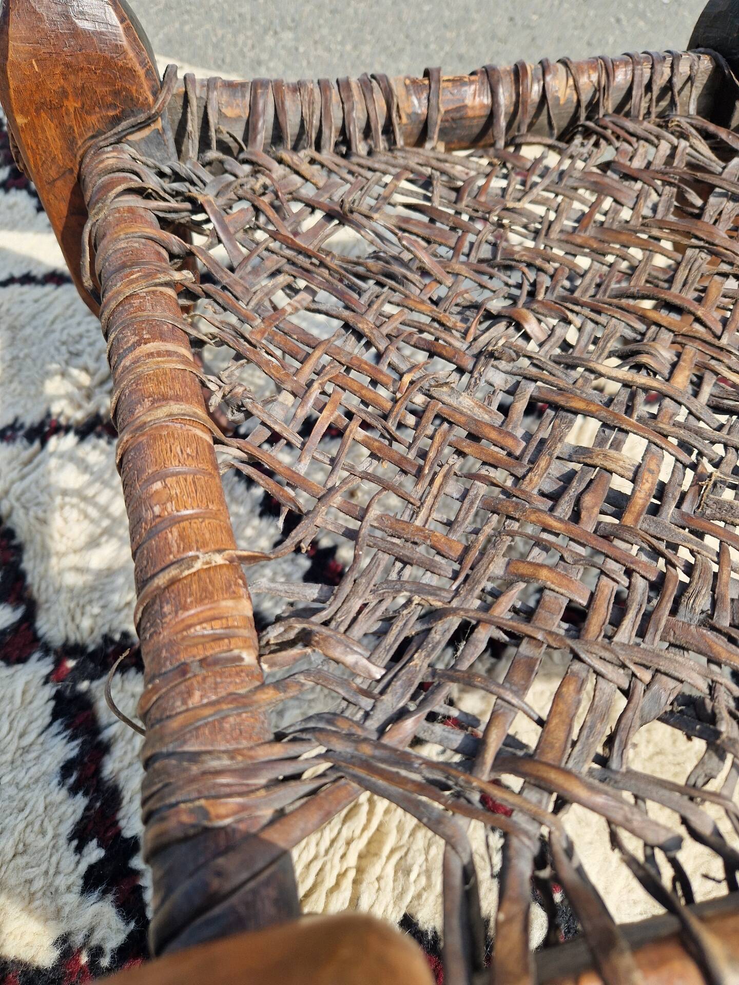 Traditional chair from Pakistan