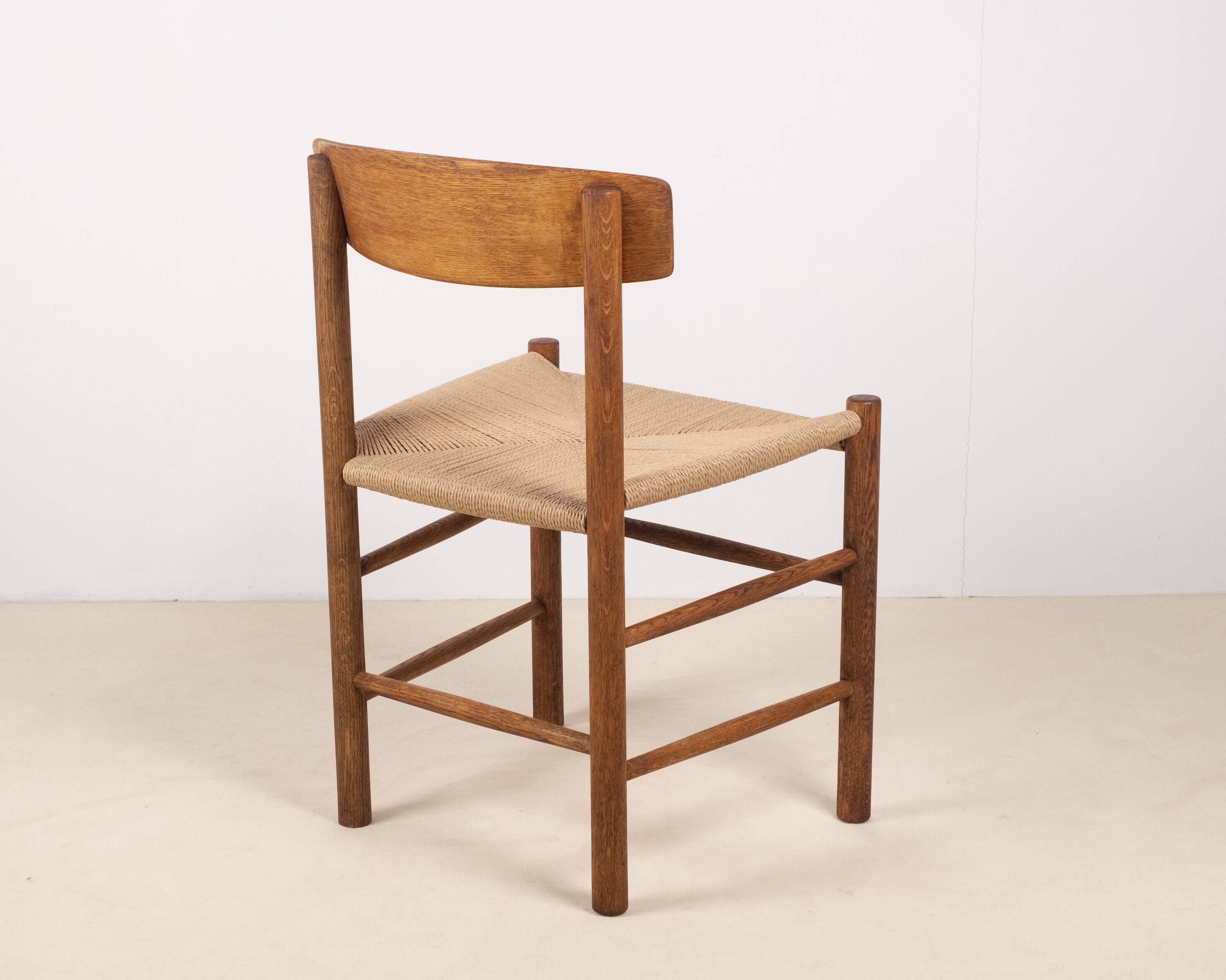 1x Børge Mogensen J39 Oak Dining Chair, FDB Møbler Denmark 1970