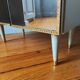 Commode vintage Italienne 1970 en verre miroir