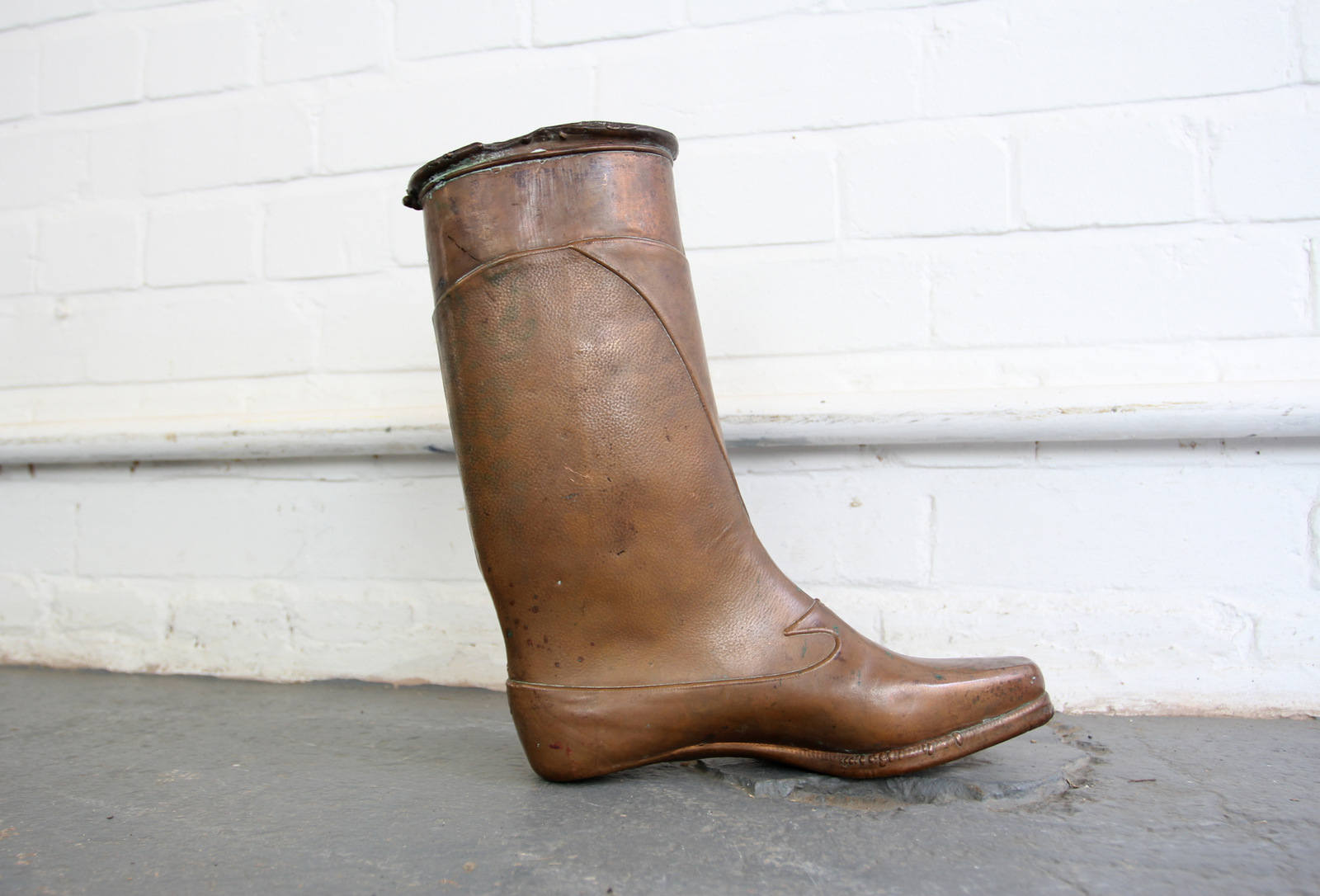 Industrial copper boot 1910