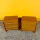 Pair of Danish mid-century teak bedside tables 1960s