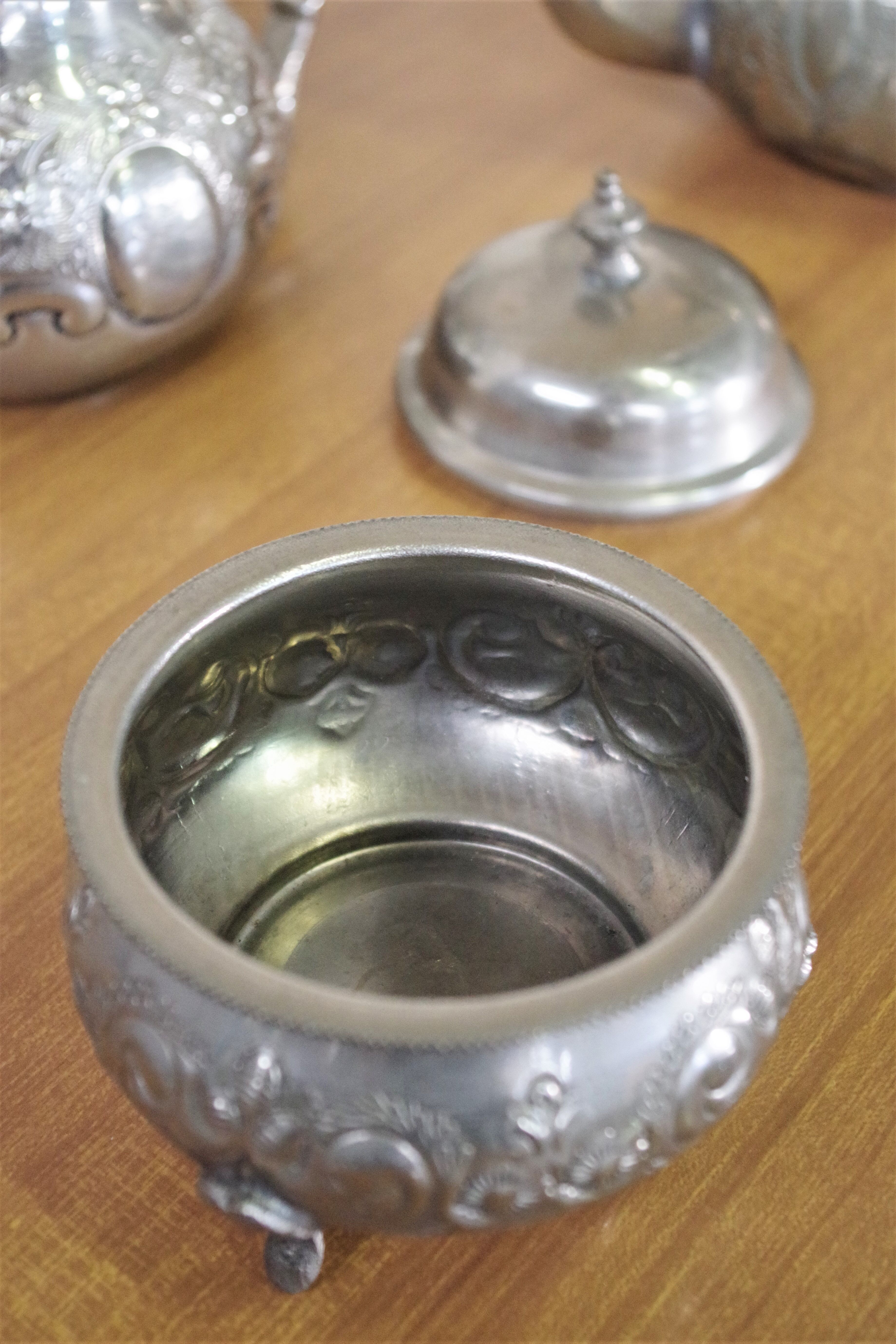 Arabic tea maker 8 pieces, Morocco 50s