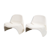Paire de fauteuils de luigi colani 1960 vintage