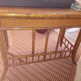 Bureau en rotin et bambou
