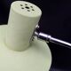 Lampe de table industrielle vintage abat-jour vert aluminium et base, teinte et cou flexibles