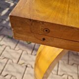 table wallet veneer wood 50s