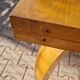 Table portefeuille placage bois années 50