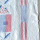 Art deco pattern linen tablecloth