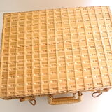 Wicker valisette