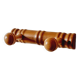 Portemanteau 2 patères en bois