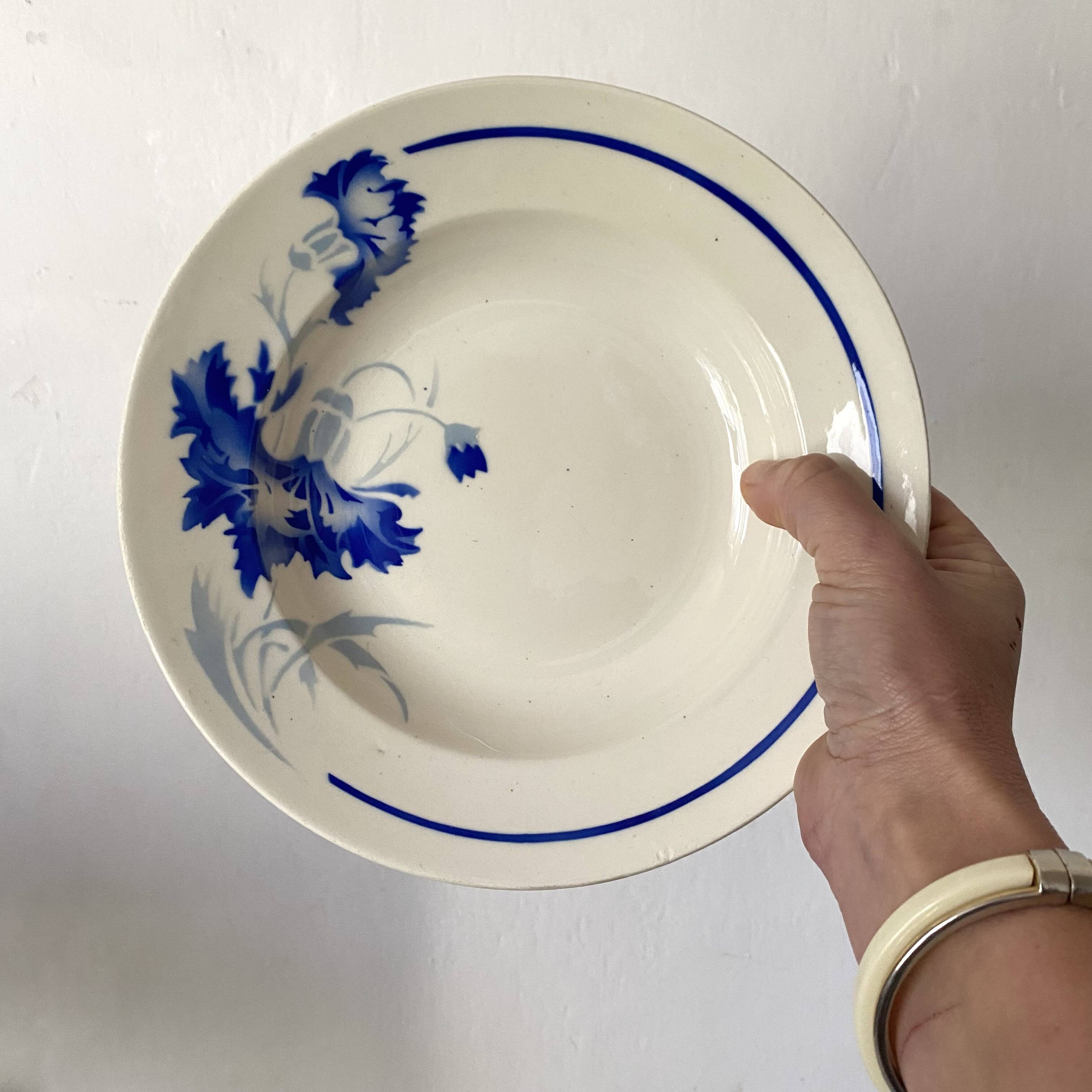 Luneville Annie soup plates