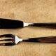 Goldsmith's box of 19 fish cutlery