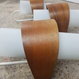 Suite of 3 Louis Kalff model Nx 40 wall lamps