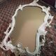 Miroir mural vintage baroque / rococo – Cadre orné shabby chic