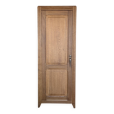 Armoire bonnetière en chêne massif restaurée