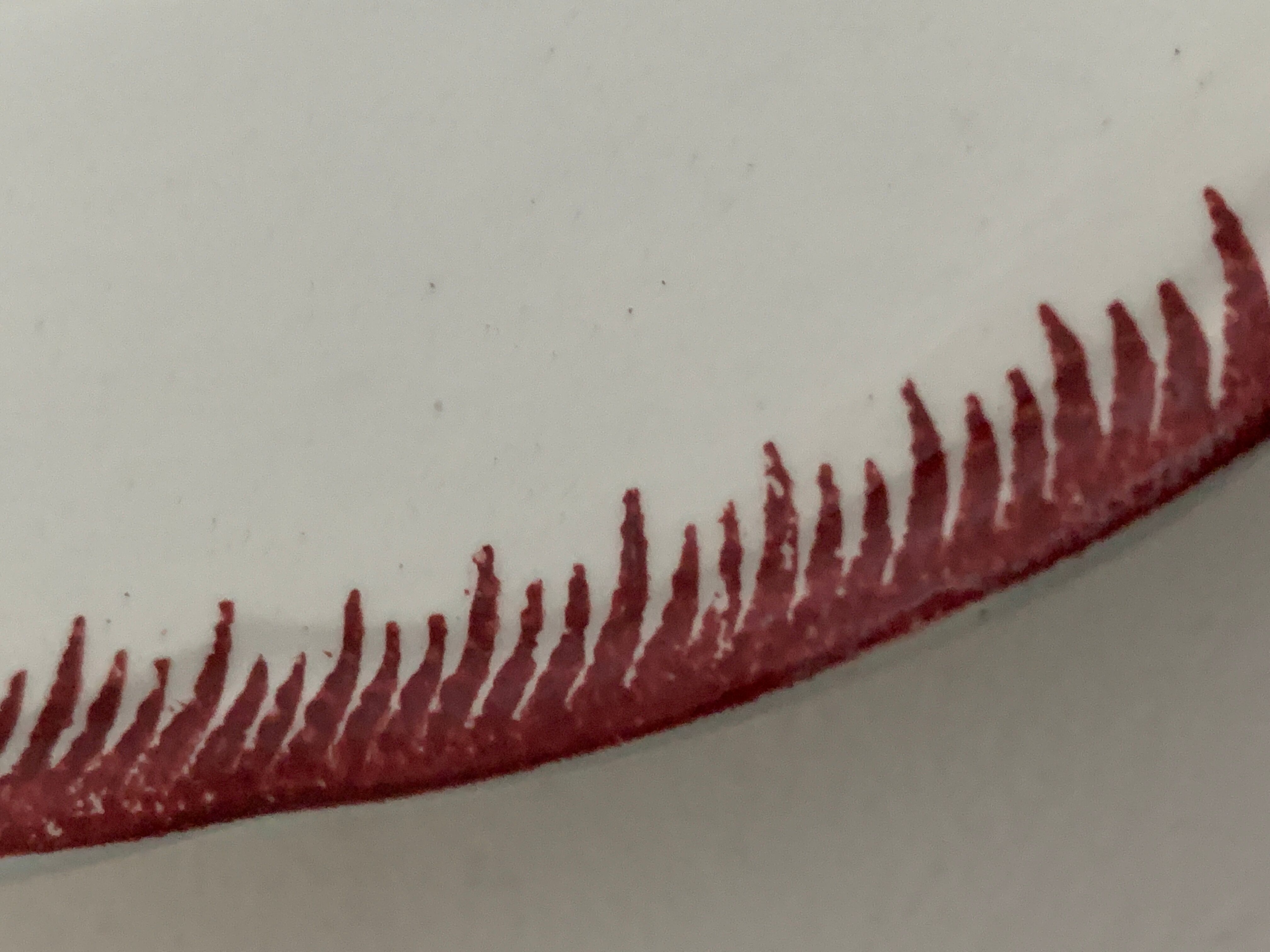 6 Sarreguemines dessert plates, cornucopia, 1928