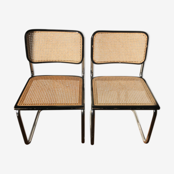 Pair of Chairs Cesca B32 - Marcel Breuer