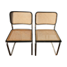 Paire de chaises Cesca B32 - Marcel Breuer