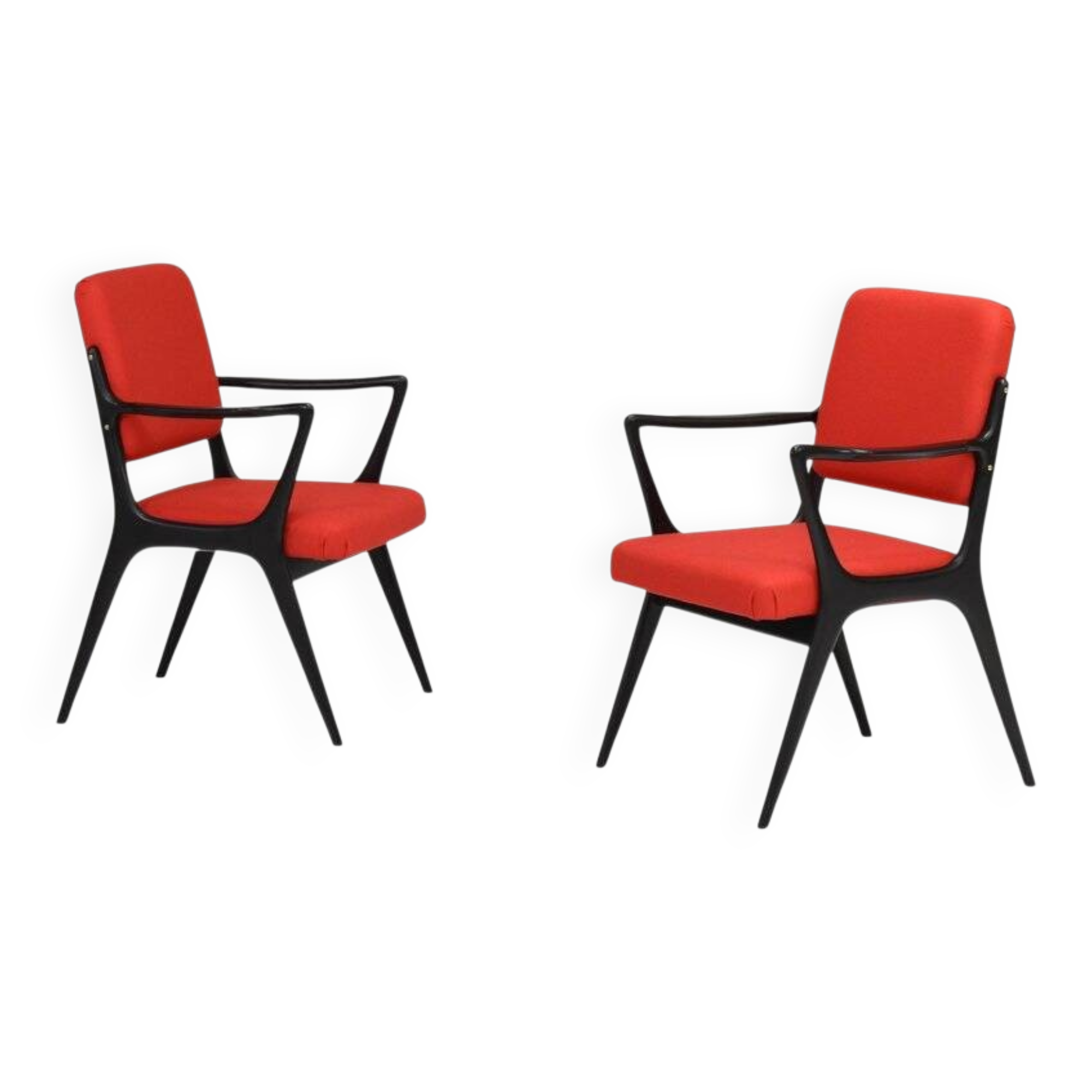 Fauteuils S5 attribués à Alfred Hendrickx pour Belform, Belgique, années 1950, ensemble de 2.