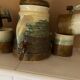 Cafetière, tasses céramiques organiques